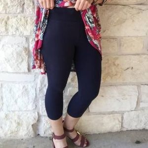 Buttery Soft Navy Capris